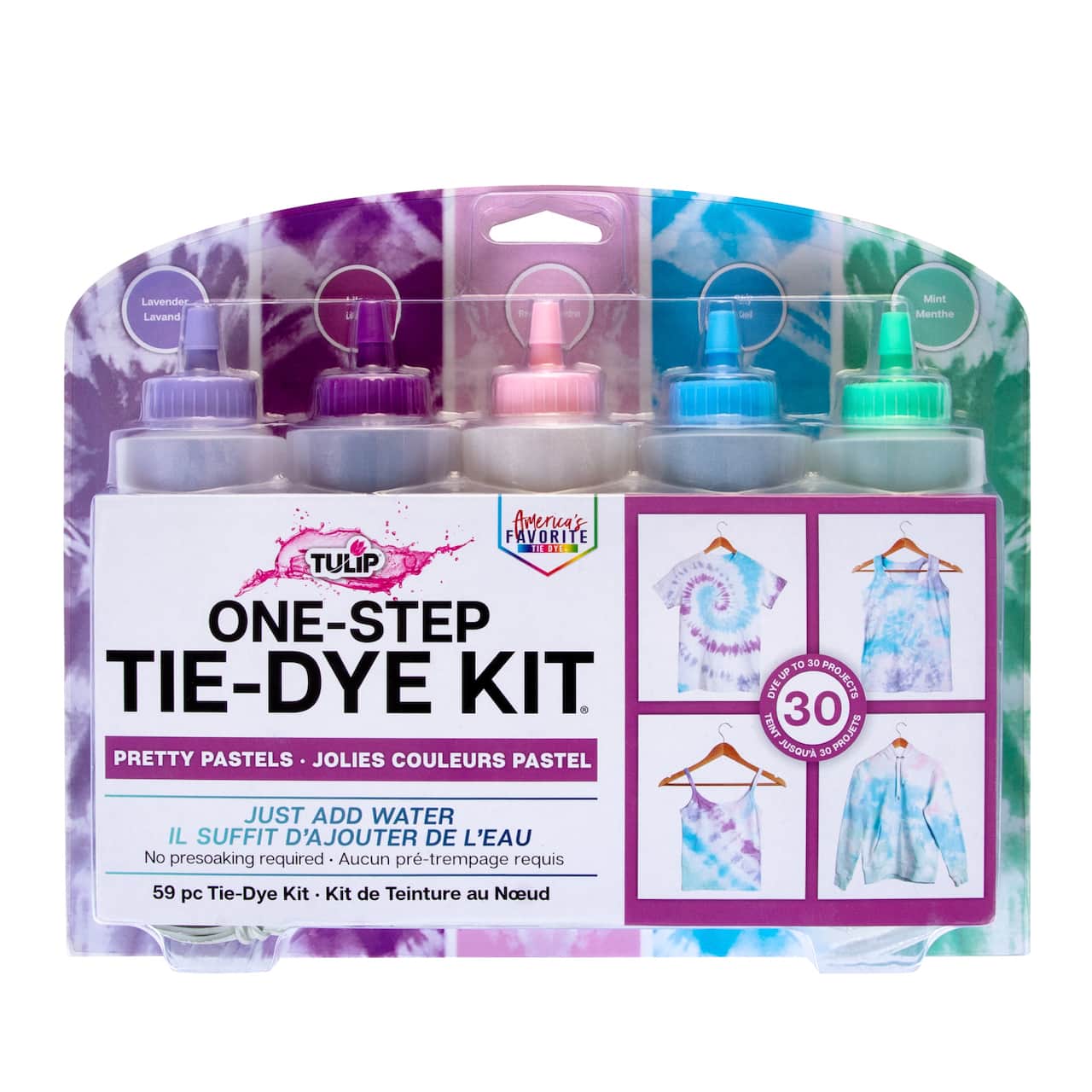 Tulip® Pretty Pastels One-Step Tie-Dye Kit